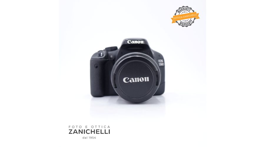 Canon EOS 550D Scatti 29800 + 18-55mm f./3.5-5.6 IS Usato 