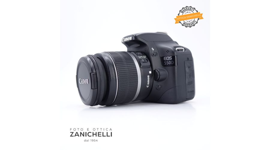 Canon EOS 550D Scatti 29800 + 18-55mm f./3.5-5.6 IS Usato - foto 5