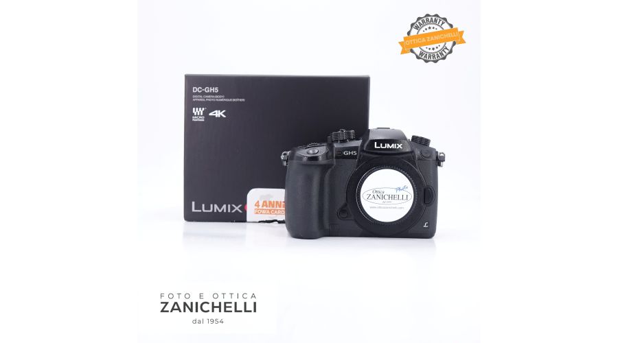 Panasonic Lumix DC  GH5 Body Usato 3300 Scatti 