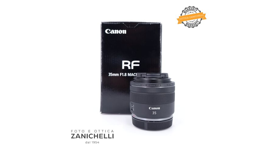 Canon RF 35mm f/1.8 Macro IS STM Usato 