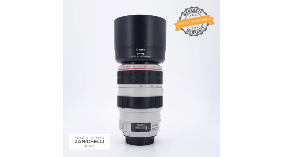 Canon EF 70-300mm f/4-5.6 L IS USM Usato 