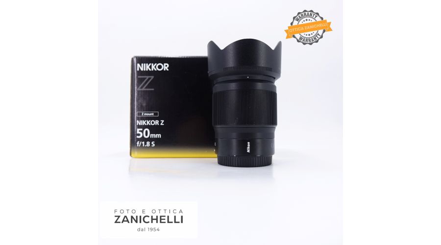 Nikon Nikkor Z 50mm f/1.8 S Usato 