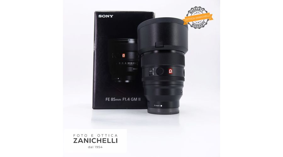 Sony FE 85mm f1.4 GM II Usato 