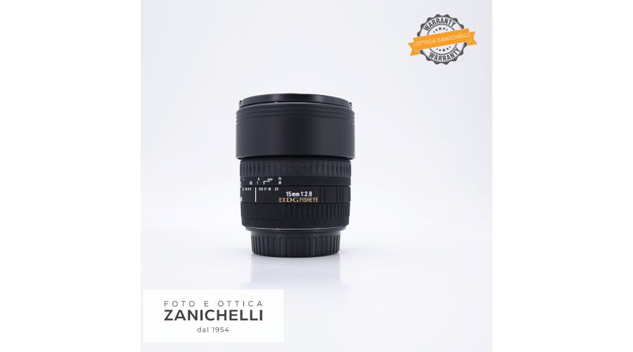 Sigma EX DG Fisheye 15mm F2.8 
