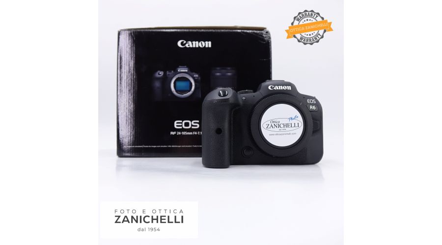 Canon EOS R6 Body 21000 Scatti Usato 