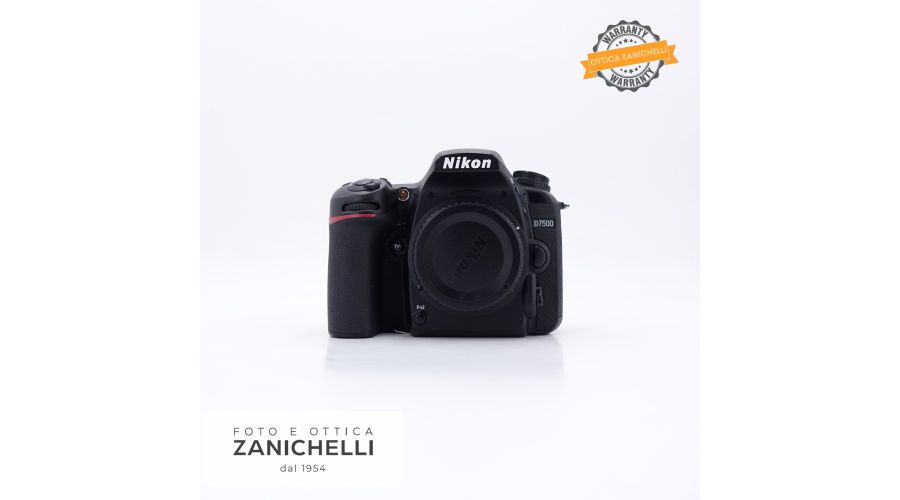 Nikon D7500 Body 23038 Scatti Usato 