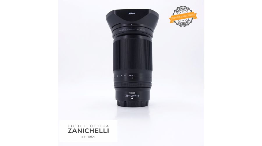 Nikon Z 28-400mm f/4-8 VR Usato 