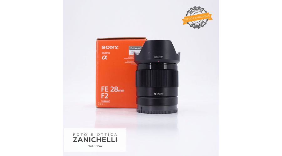 Sony FE 28mm f/2 Usato 