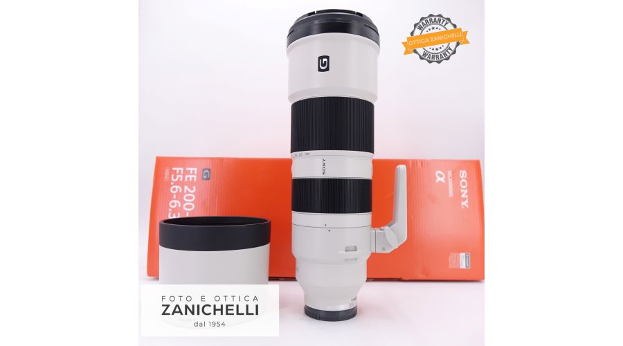 Sony FE 200-600mm f/5.6-6.3 G OSS Usato 