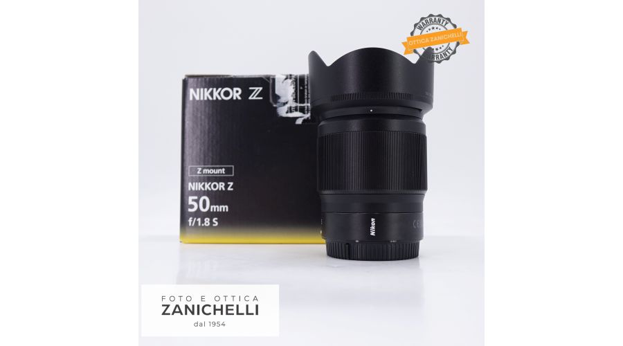 Nikon Nikkor Z 50mm f/1.8 S Usato 
