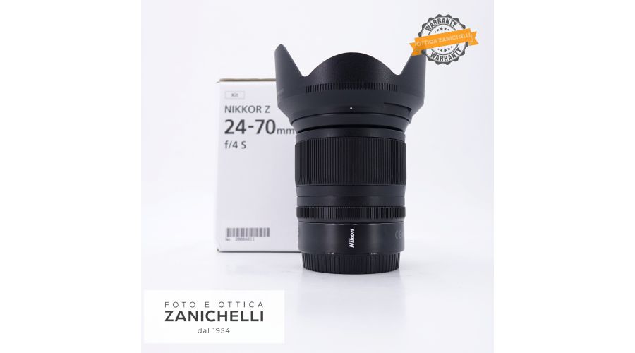 Nikon Z 24-70mm f/4 S Usato 