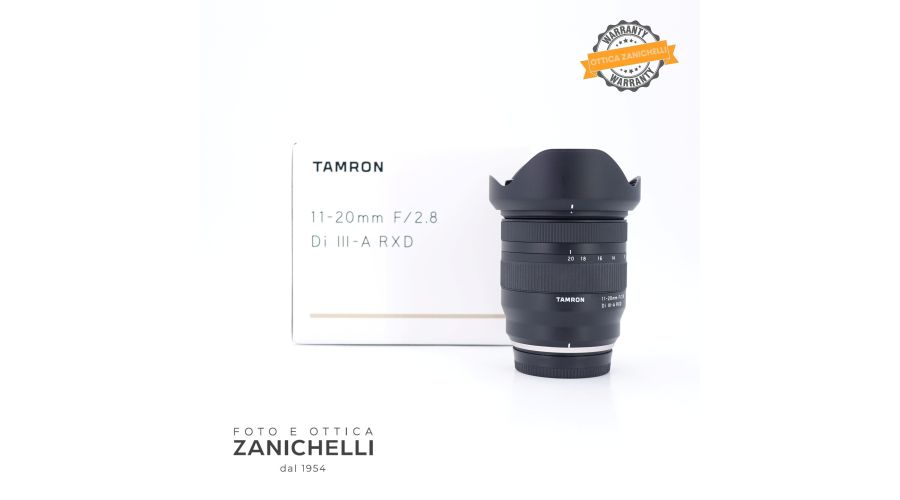 Tamron 11-20mm f/2.8 Di III-A RXD 