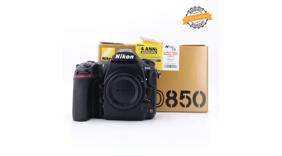 Nikon D850 Body 22733 Scatti Usato 