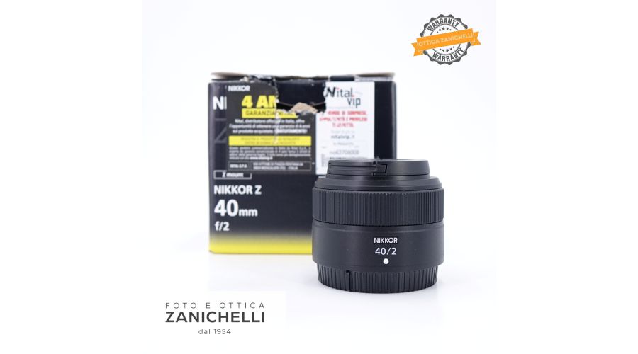Nikon Nikkor Z 40mm f/2 Usato Nital 