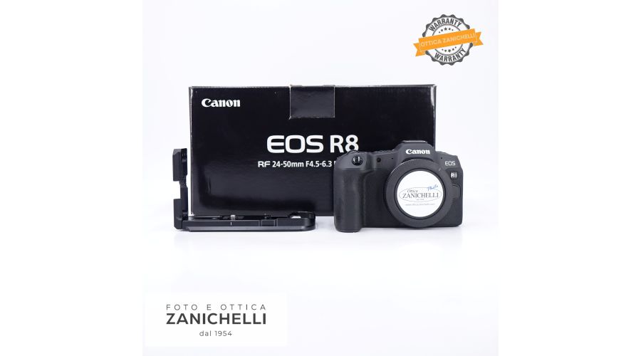 Canon R8 Body 1000 Scatti Usata 