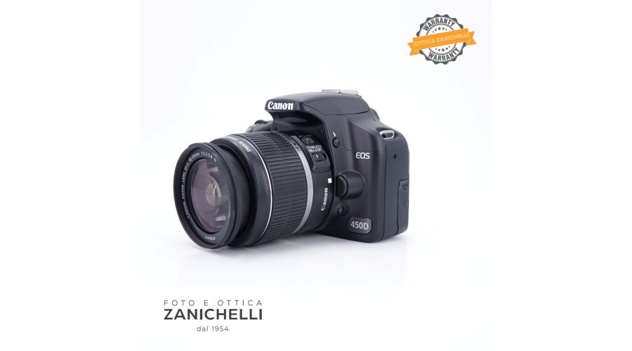 Canon EOS 450D + EF-S 18-55mm IS 1800 Scatti Usato - foto 5
