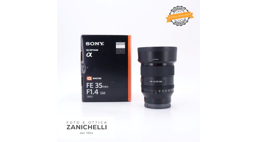 Sony FE 35mm f/1.4 GM Usato 