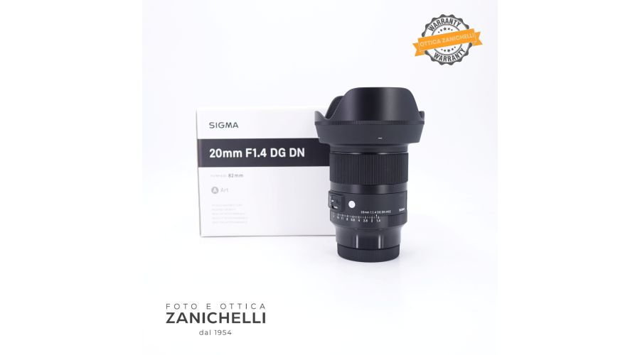 Sigma 20mm f/1.4 DG ART 