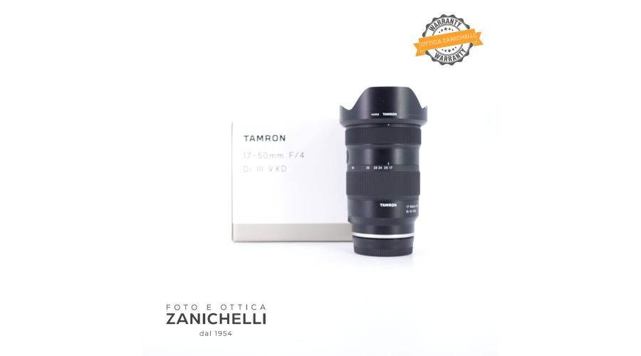 Tamron 17-50mm F/4 Di III VXD 