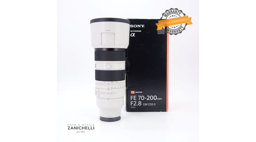 Sony FE 70-200mm f2.8 GM II OSS Usato 