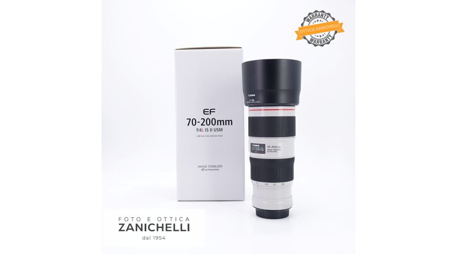 Canon EF 70-200mm f/4 L IS II USM Usato 