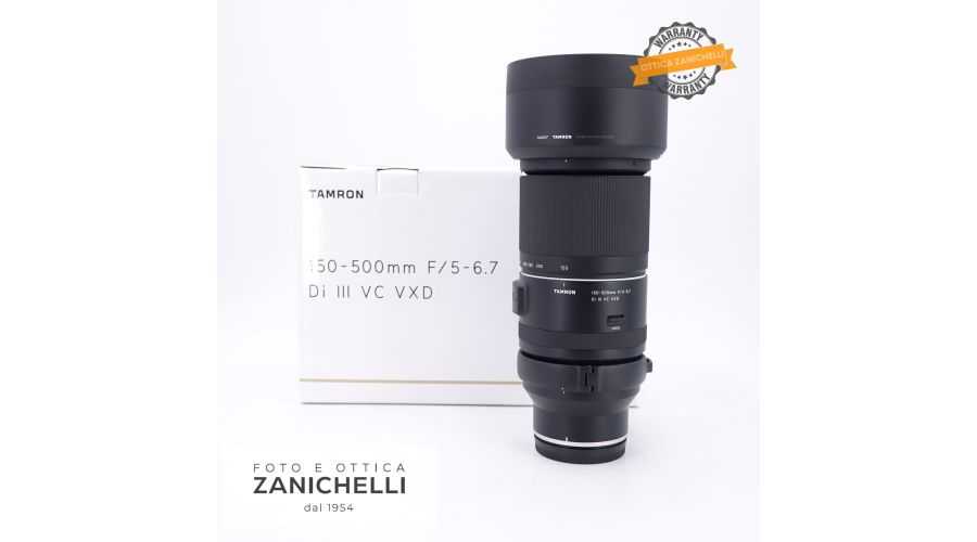 Tamron 150-500mm f/5-6.7 Di III VC VXD 