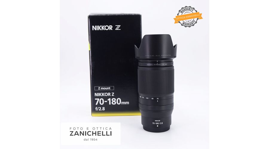 Nikon Nikkor Z 70-180mm f/2.8 Usato 
