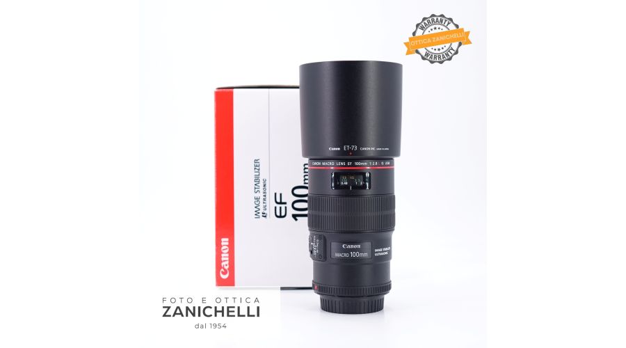 Canon EF 100mm f/2.8 Macro L IS USM Usato 