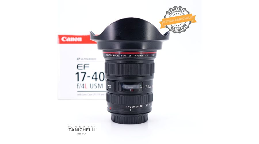 Canon EF 17-40mm f/4 L USM Usato 