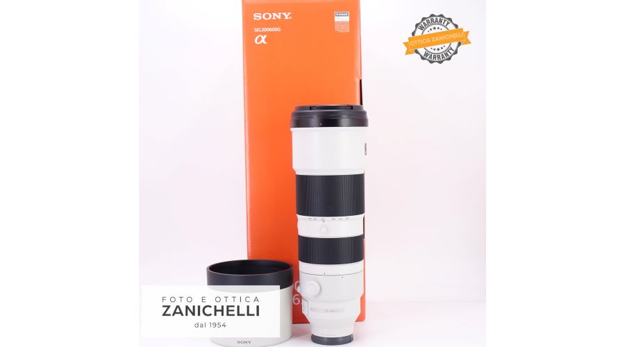 Sony FE 200-600mm f/5.6-6.3 G OSS Usato - foto 2