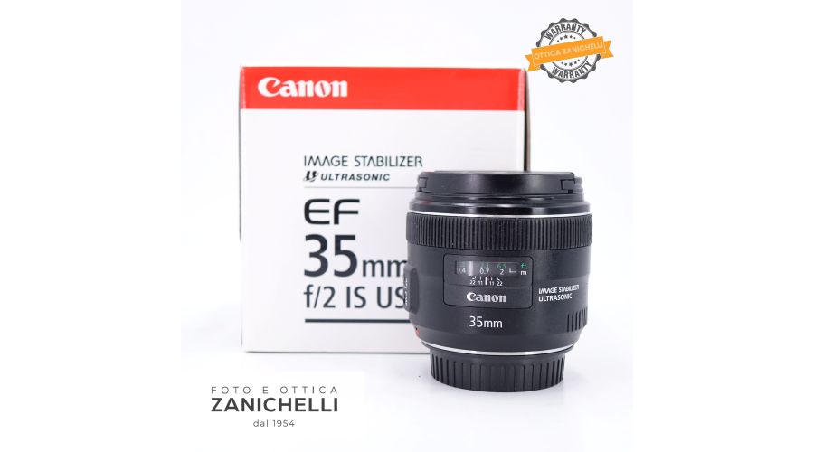 Canon EF 35mm f/2 IS USM Usato 