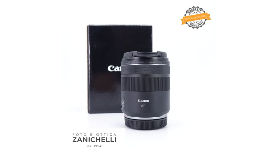 Canon RF 85mm F/2 MACRO IS STM Usato 