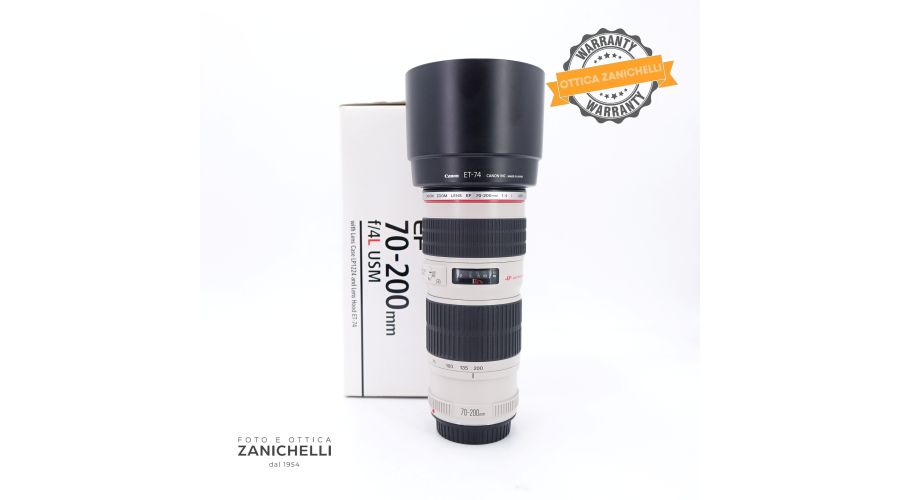Canon EF 70-200mm f4 L USM Usato 