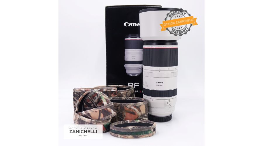 Canon RF 100-500mm F/4.5-7.1 L IS USM Usato 