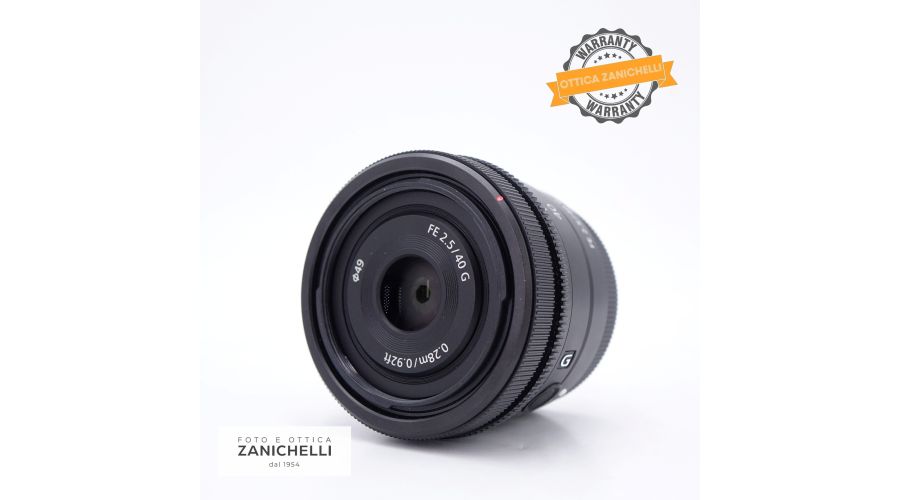 Sony FE 40mm f/2.5 G Usato - foto 2