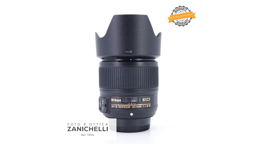 Nikon AF-S 35mm f/1.8 G ED Usato 