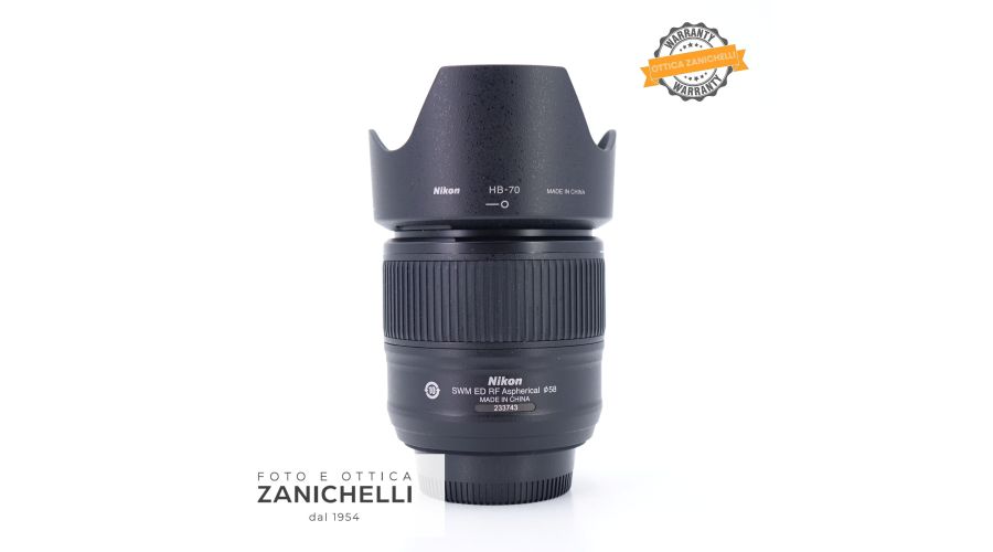 Nikon AF-S 35mm f/1.8 G ED Usato - foto 2