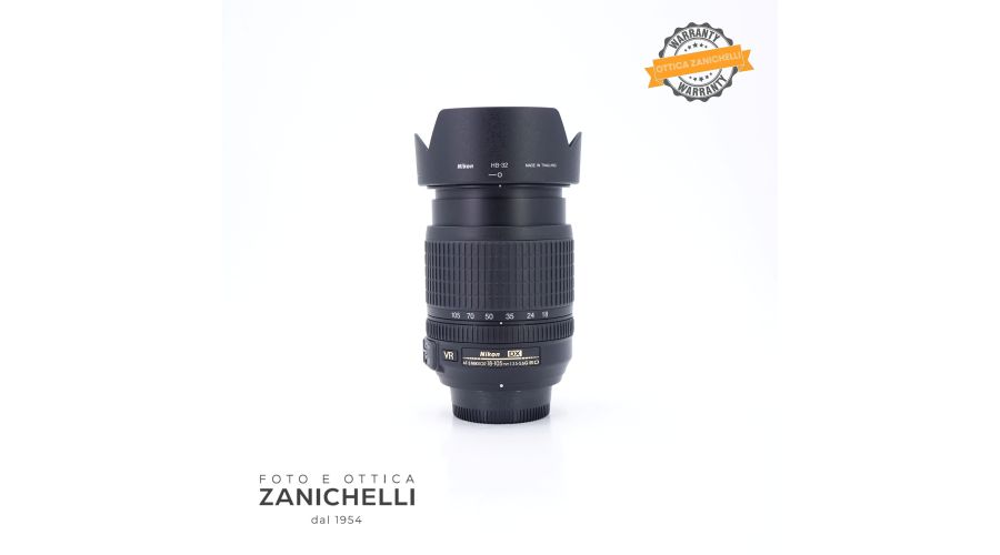 Nikon AF-S 18-105mm f/3.5-5.6 G ED VR Usato 