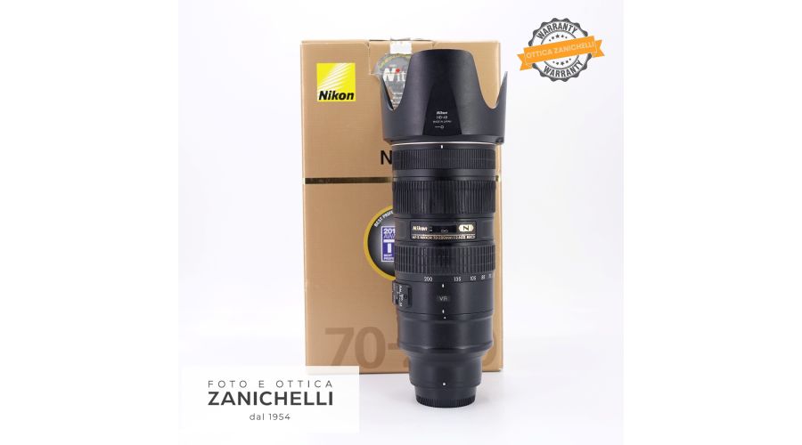 Nikon AF-S 70-200mm f/2.8 G II ED VR Usato 