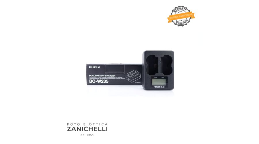 Fujifilm BC-W235 Dual Battery Charger Usato 