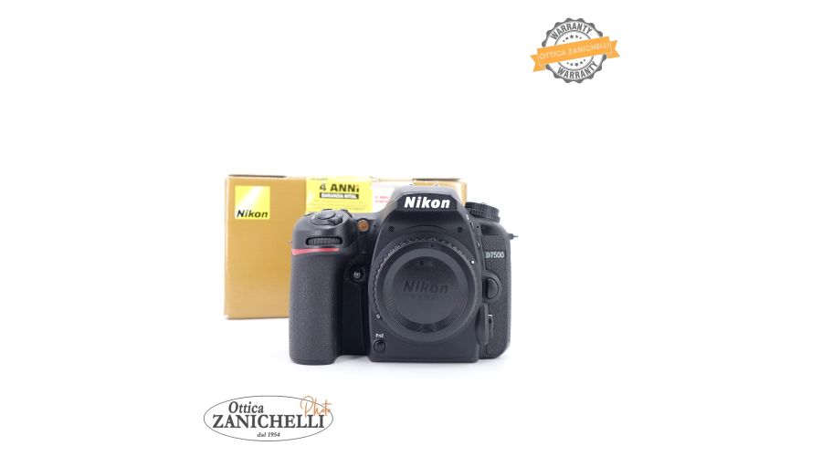Nikon D7500 Body 39681 Scatti Nital Usato 
