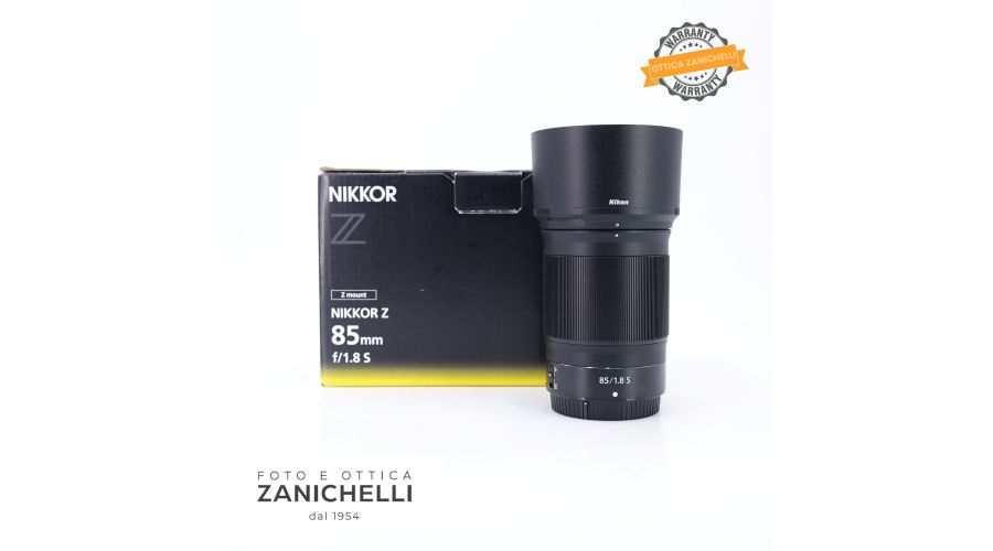 Nikon Z 85mm f/1.8 S Usato 