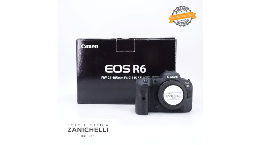 Canon EOS R6 Body 28000 Scatti Usato 
