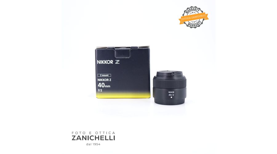 Nikon Nikkor Z 40mm f2 Usato 