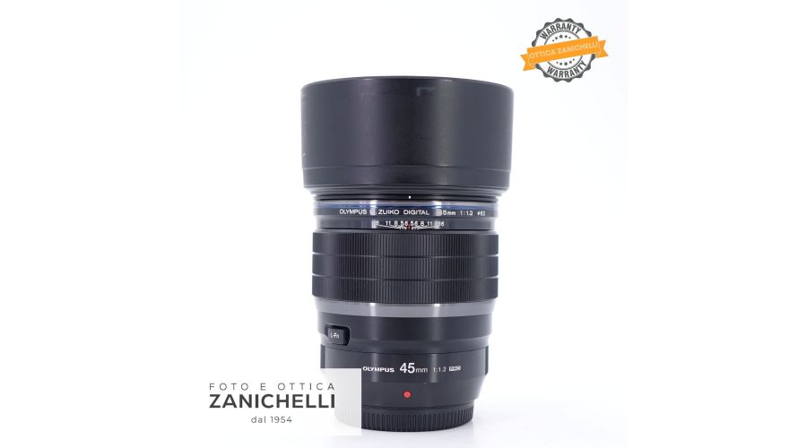 Olympus M.ZUIKO ED 45mm f/1.2 PRO Usato - foto 2