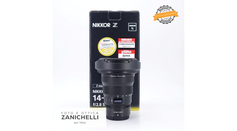 Nikon Nikkor Z 14-24mm f/2.8 S Usato 