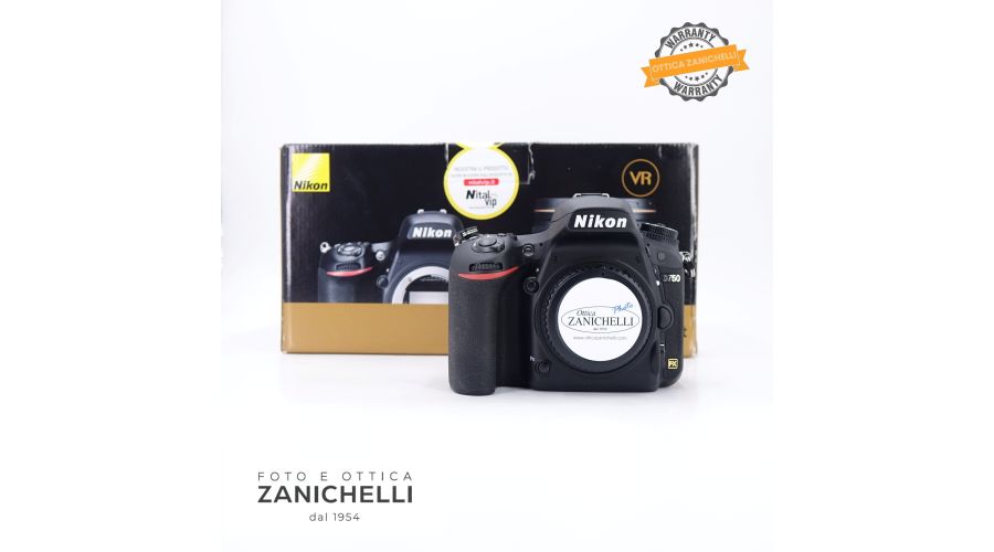 Nikon D750 Body 10 Scatti Usato 