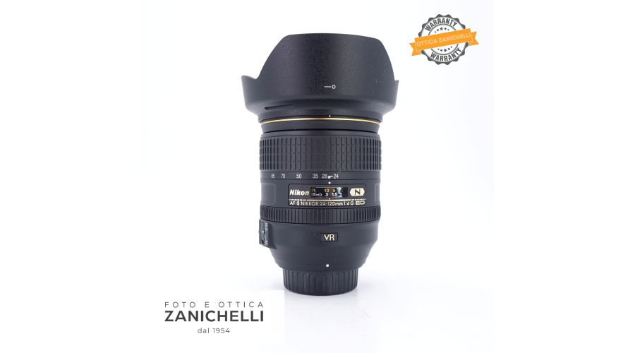 Nikon AF-S 24-120mm f/4 G ED VR Usato 