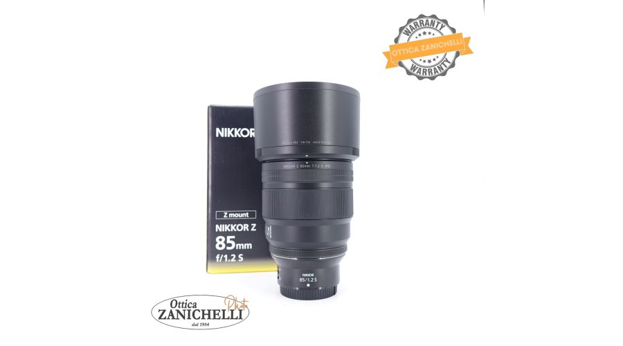 Nikon Z 85mm f/1.2 S Nital Usato 