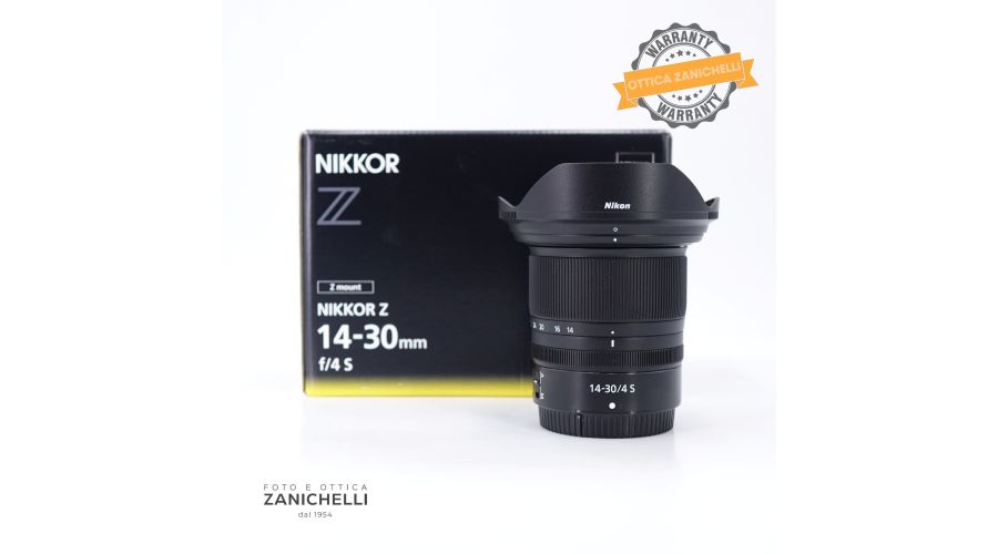 Nikon Nikkor Z 14-30mm F/4 S Nital Usato 